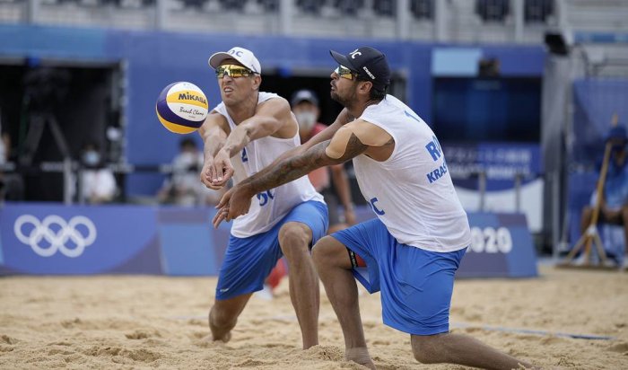 Стояновский и Красильников завоевали награды в пляжном волейболе