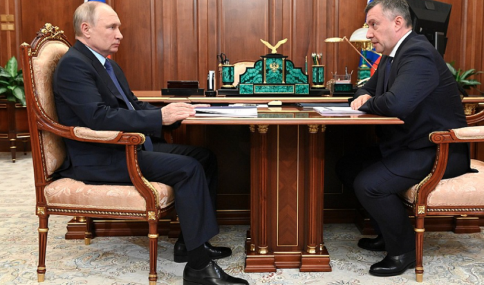 В Москве прошла встреча Путина с главой Иркутской области