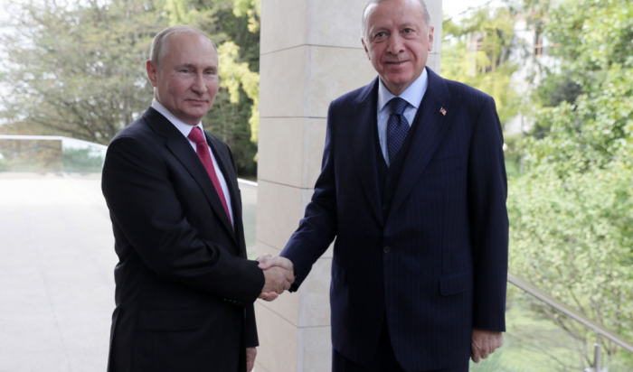 Во время встречи с главой Турции Путин предложил ему при следующей ревакцинации воспользоваться «Спутником V»