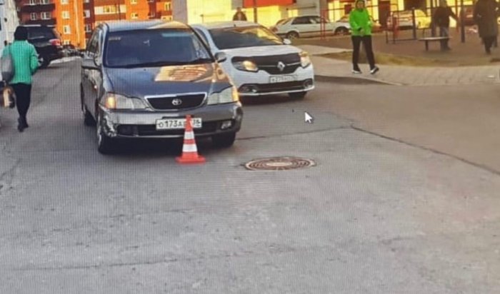 В Иркутске водитель Toyota Gaia сбил девятилетнюю девочку