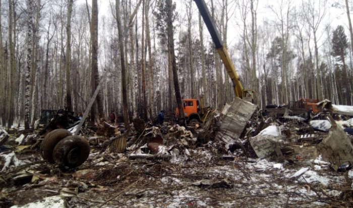 На месте крушения Ан-12 под Иркутском проведена санитарная обработка
