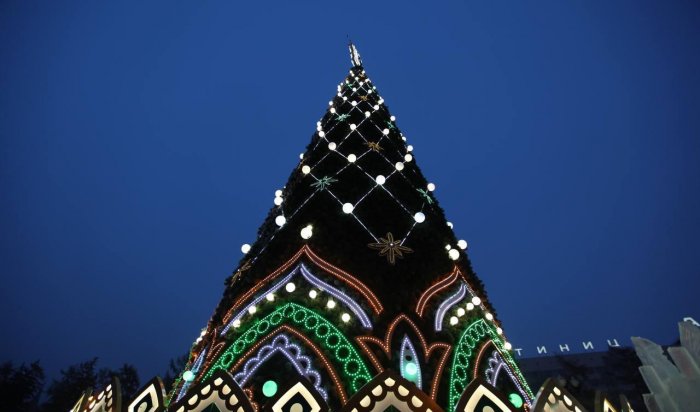 Иркутск начали украшать к Новому году