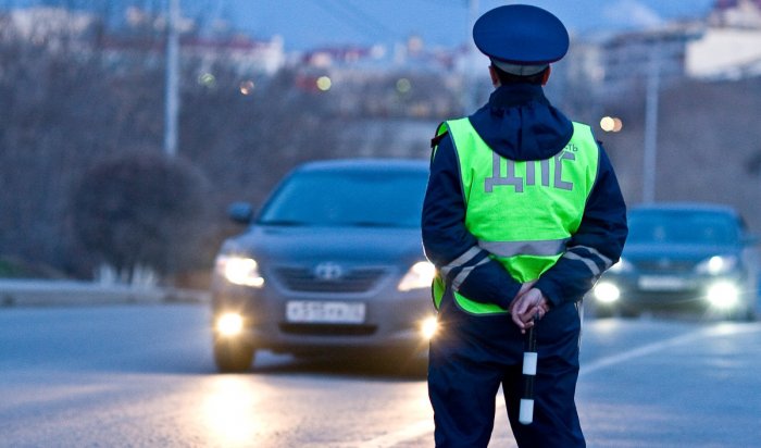 В Ангарске полицейские задержали пьяного лихача