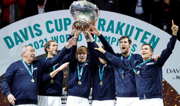 Сборная России по теннису в третий раз в истории выиграла Кубок Дэвиса