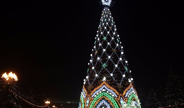 9 декабря зажгут гирлянды на новогодней ёлке на сквере Кирова