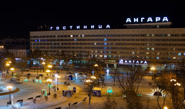 В Иркутске произошел пожар в гостинице «Ангара»