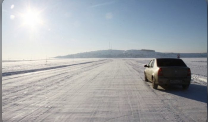 12 января открылась ледовая переправа на дороге в Жигаловском районе
