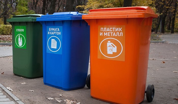 Более 860 контейнеров для сбора мусора установили в Иркутске в 2021 году
