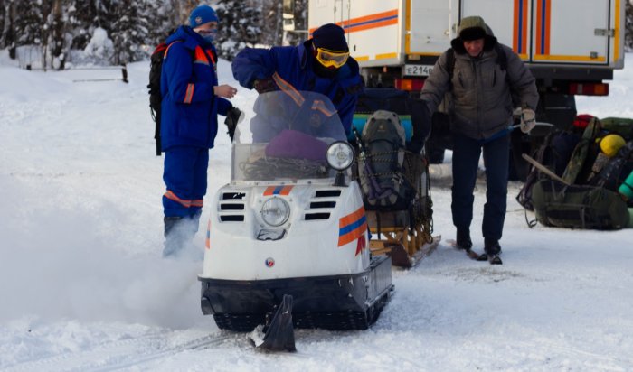 17-летнего парня спасли на льду Ершовского залива в Иркутске