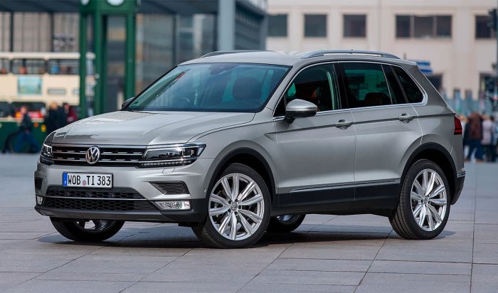 Volkswagen отзывает в России 445 автомобилей Tiguan
