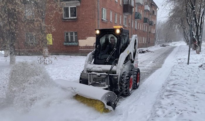 67% от месячной нормы снега выпало в выходные в Иркутске