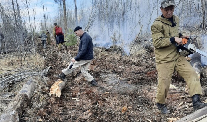 Два лесных пожара действует в Иркутской области