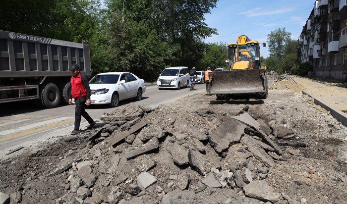 На улице Воровского в Иркутске проведут комплексный ремонт