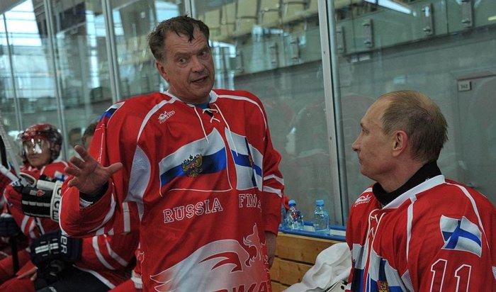 Президент Финляндии заявил, что больше не будет играть с Путиным в хоккей