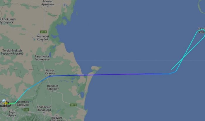 Датчик разгерметизации сработал на борту самолёта, летевшего из Грозного в Москву