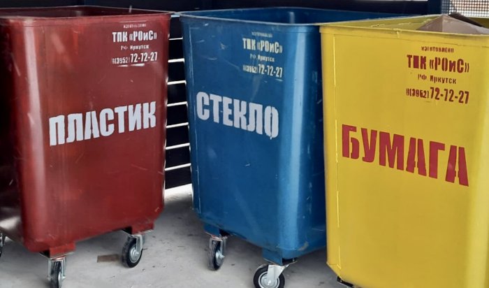 Иркутская область получит 45 млн рублей на покупку контейнеров для раздельного сбора мусора