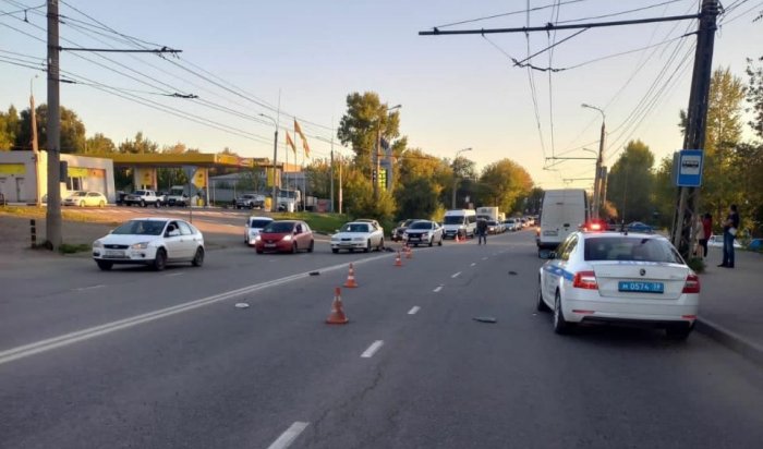 «ГАЗель» насмерть сбила пешехода на Рабочего Штаба в Иркутске (Видео)