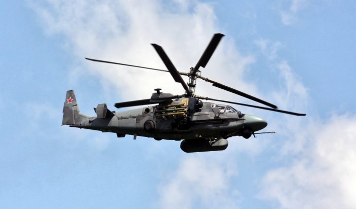 Российские военные испытали обновленный вертолет Ка-52М на Украине