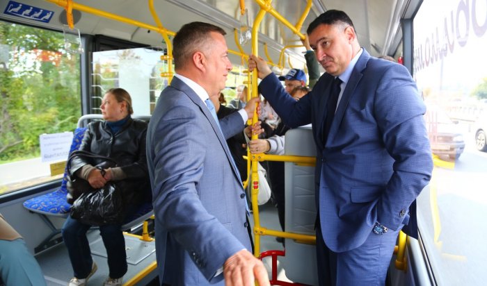 34 новых автобуса НЕФАЗ вышли на линию в Иркутске
