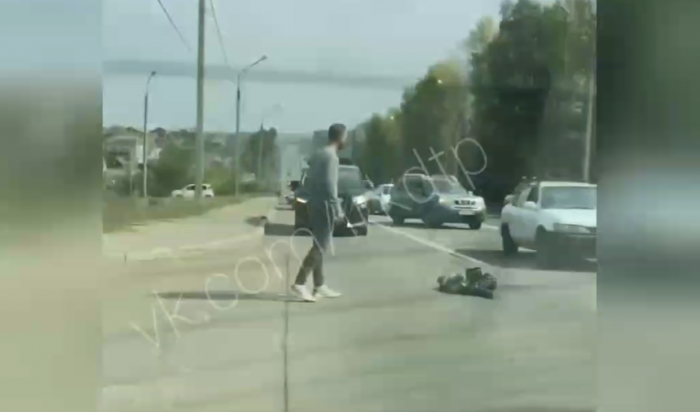 Автомобиль сбил девятилетнюю девочку возле «Байкал-Арены» в Иркутске (Видео)