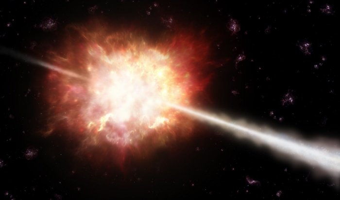 Китайские астрономы зафиксировали вспышку гамма-излучения мощностью 18 ТэВ