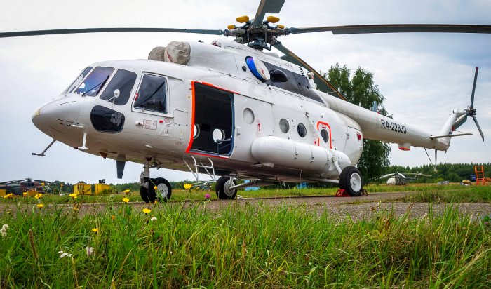В Жигаловском районе вертолет Ми-8 совершил аварийную посадку