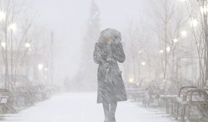 Снег, сильный ветер и метель ожидаются 24 ноября в Иркутской области
