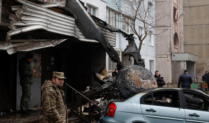 Предварительной причиной крушения вертолёта под Киевом называют неисправность техники