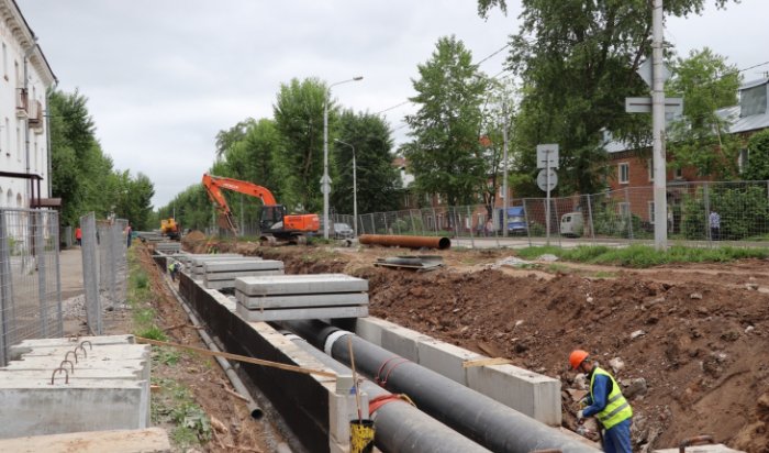 Строительство тепловой магистрали по улице Баррикад в Иркутске начнется в 2023 году