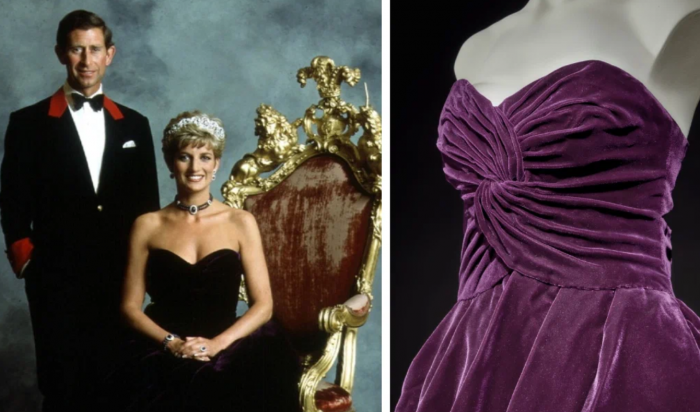 Платье принцессы Дианы продали за рекордные 604,8 $ тыс.