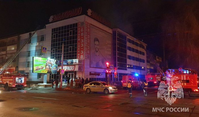 Из-за майнингового оборудования произошел пожар в административном здании на улице Карла Либкнехта в Иркутске