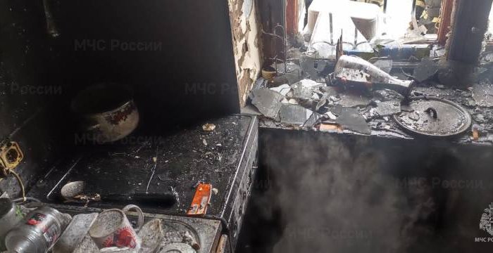 В Иркутске спасли ребёнка в пожаре