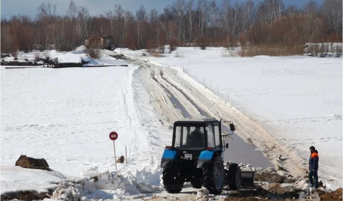 Еще три ледовые переправы закрыты в Иркутской области