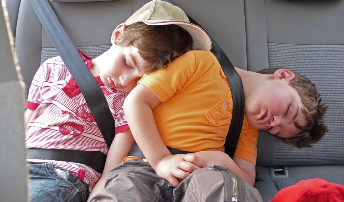 Иркутянка оставила без присмотра спящих детей в машине около аэропорта