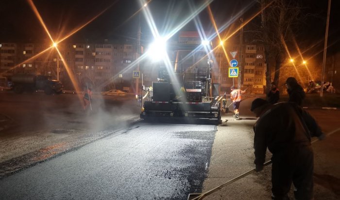 В Иркутске продолжается ремонт дорог