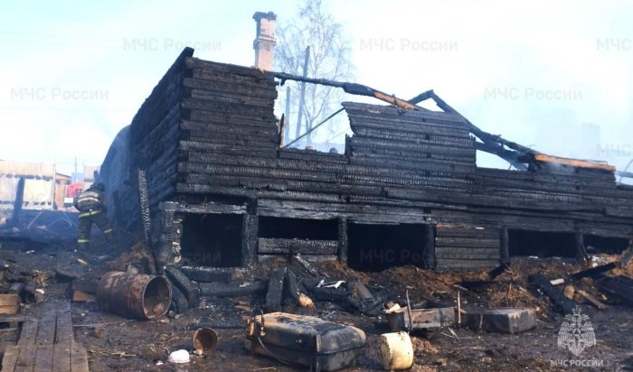 Женщина и ее два ребенка погибли на пожаре в Казачинско-Ленском районе