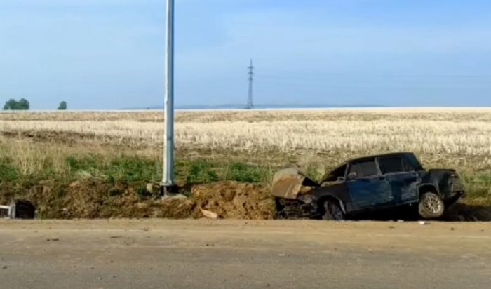 29-летний водитель ВАЗ погиб в ДТП в Нижнеудинске (Видео)