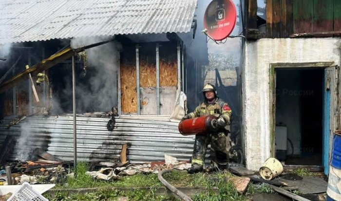 Накануне пожарные подразделения Слюдянки дважды выезжали по одному адресу