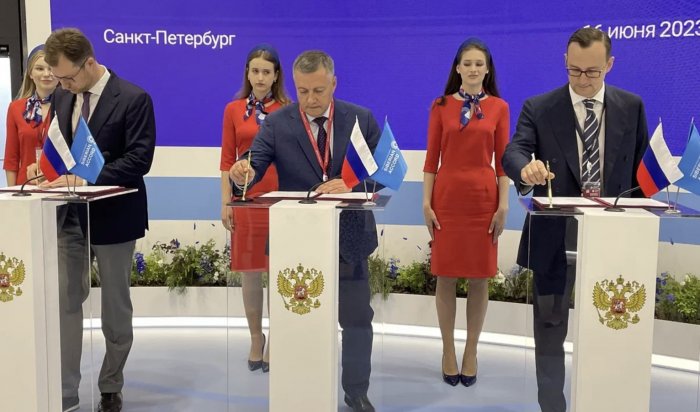 Правительство Иркутской области заключило 23 соглашения в рамках работы ПМЭФ-2023