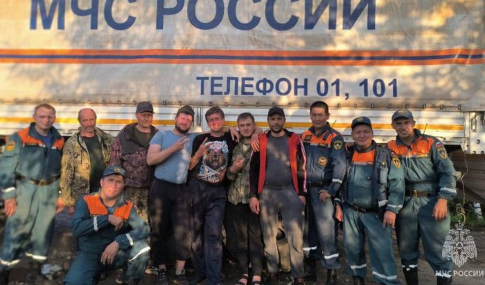 В Тулунском районе пожарные спасли шестерых потерявшихся рыбаков