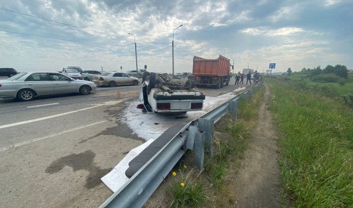 28-летний водитель жигулей погиб в результате ДТП на объездной дороге Ново-Ленино в Иркутске