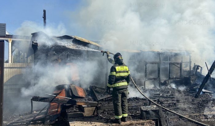 В Тангуйском районе произошел пожар в жилом доме