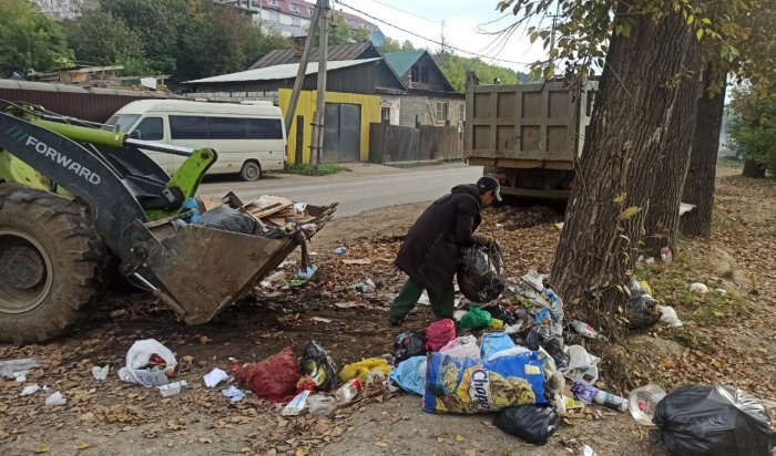 Более 1800 несанкционированных свалок убрали в Иркутске с начала года