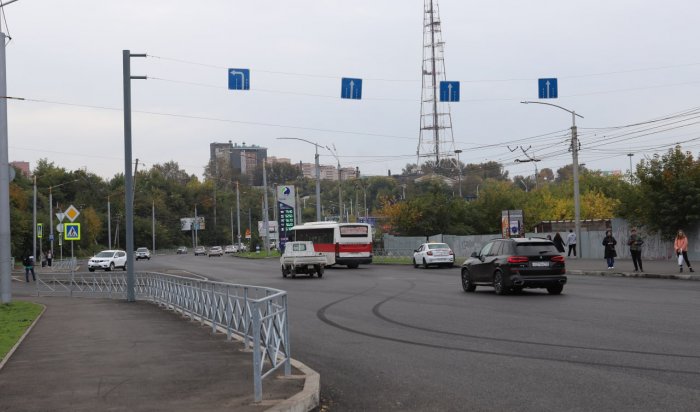 Улицу 3-го Июля в Иркутске ремонтируют с опережением графика