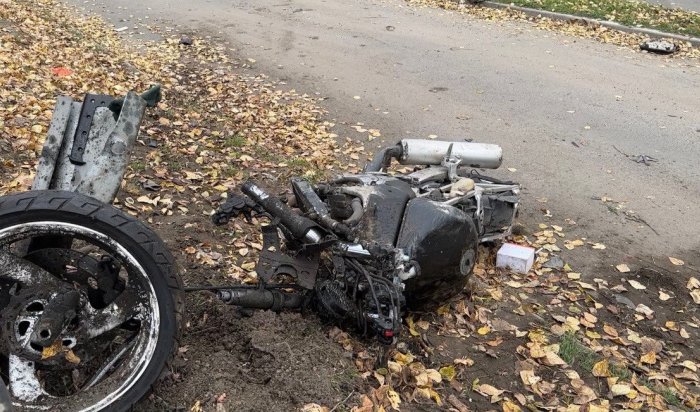 Мотоциклист погиб в ДТП на Сурнова в Иркутске