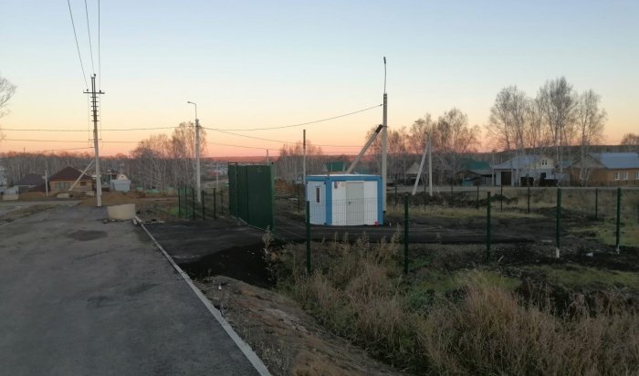 В микрорайоне Березовая Роща города Тулуна завершено строительство сетей водоснабжения и водоотведения