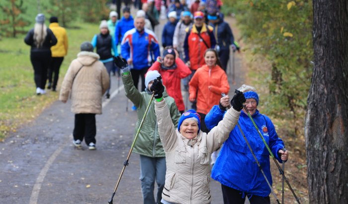 Более 10 тысяч жителей Иркутской области приняли участие во Всероссийском дне ходьбы