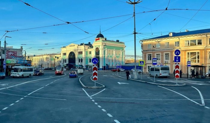 В Иркутске завершен комплексный дорожный ремонт на улице Терешковой