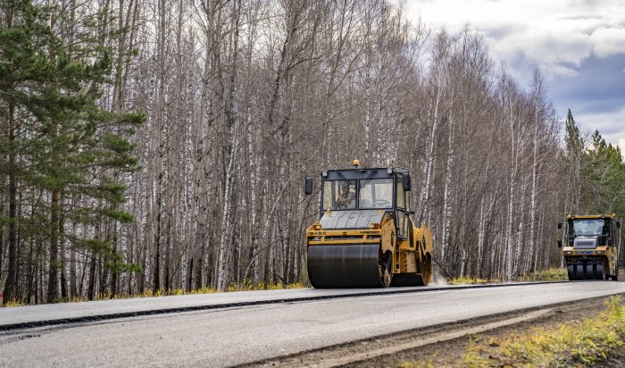 Завершается ремонт 25 км дороги Тайшет — Чуна — Братск