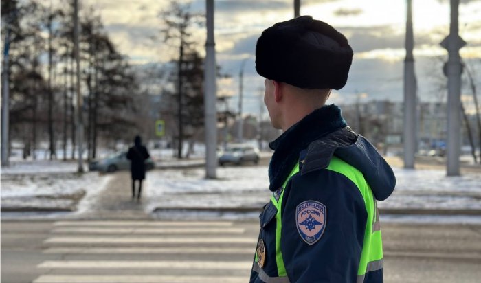 Сегодня в Иркутске на аварийных пешеходных переходах разместятся экипажи ДПС